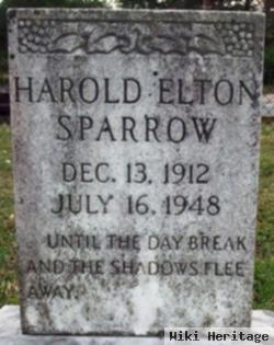 Harold Elton Sparrow