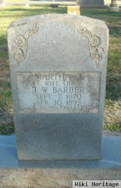 Martha Jane Flynn Barber