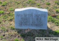 Dora Topping Saunders