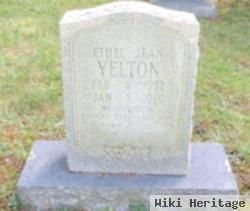 Ethel Jean "jean" Yelton