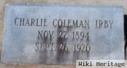 Charles Coleman "charlie" Irby