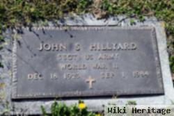 Sgt John Sylvester Hillyard