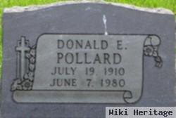 Donald E Pollard