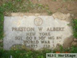 Preston W. Albert
