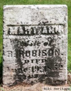 Mary Ann Robison Robison