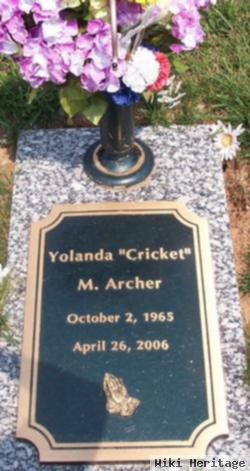 Yolanda Marie "cricket" Riffle Archer
