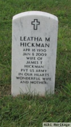 Leatha M Hickman