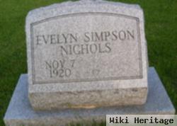 Evelyn Simpson Nichols