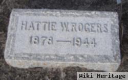 Hattie W Rogers