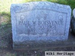 Paul W Boisvenue