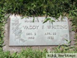 Vaddy Francis Scrivener Whiting