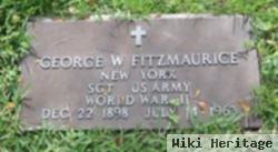 Sgt George W. Fitzmaurice