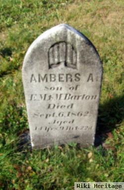 Ambers (Ambrose) A. Barton