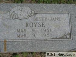 Betty Jane Royse