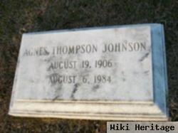 Agnes Thompson Johnson