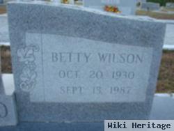 Betty Wilson Sheffield