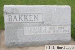 Frances A Kuchar Bakken