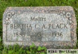 Bertha Catherine Ann Nelson Plack