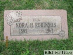 Nora H Wyatt Robinson