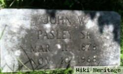 John W. Pasley, Sr