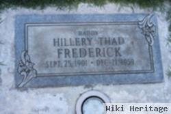 Hillery Thad Frederick