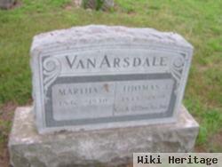 Martha A Reagan Van Arsdale