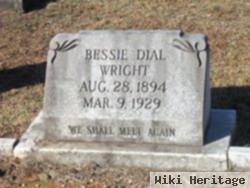 Bessie Dial Wright