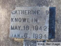 Catherine D Knowlin