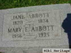 Mary E Abbott