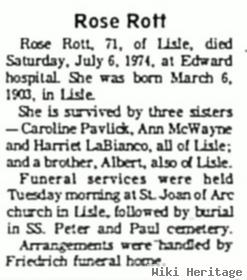 Rose G. Rott