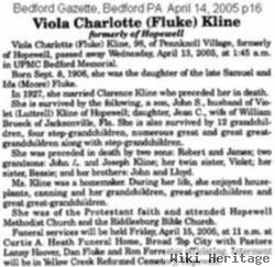 Viola Charlotte Fluke Leader Kline