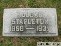 Huldah Annette Blue Stapleton