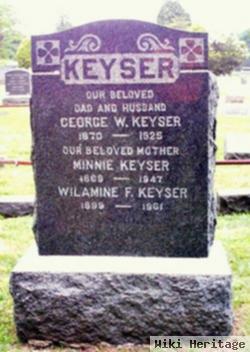 Wilamine F Keyser