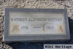 Kathlyn Elizabeth "beth" Hatcher