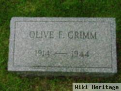 Olive Faye Schultz Grimm