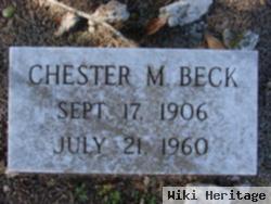 Chester M Beck