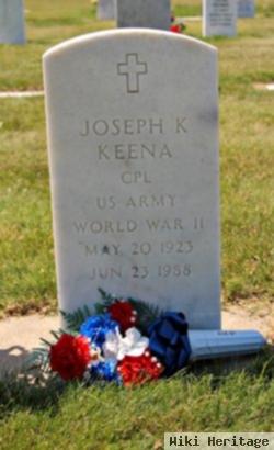 Joseph K Keena