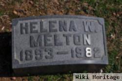 Helena W Melton