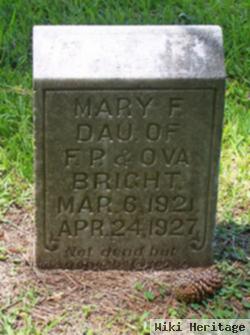 Mary F. Bright