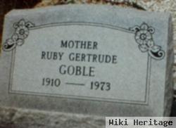 Ruby Gertrude Scarborough Goble