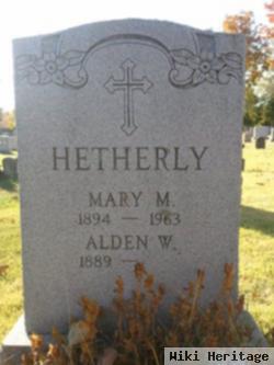 Mary May Oswald Hetherly