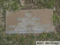 Annie P. York