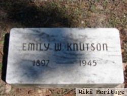 Emily W Whitten Knutson