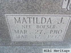 Matilda J. Boeser Bugger