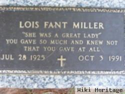 Lois Fant Miller