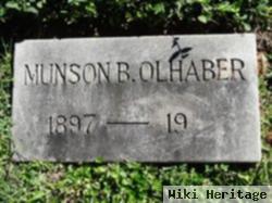 Munson B Olhaber