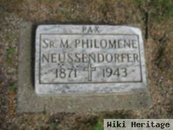 Sr M. Philomene Neussendorfer