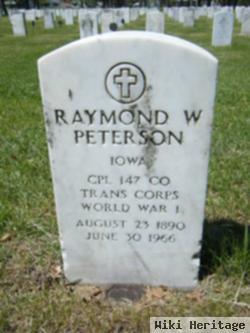 Raymond W Peterson
