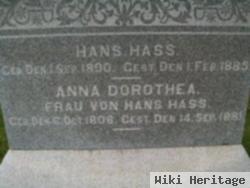 Anna Dorothea Nebendahl Hass