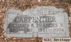 Frances R Kelley Carpentier